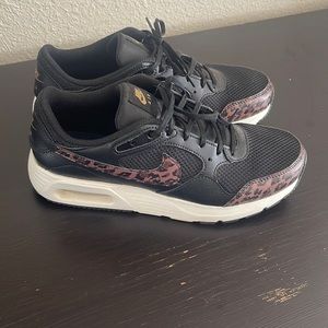 Nike Cheetah and Black Airs. Worn twice.